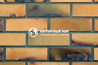 Клинкерный кирпич 8354 St.Petersburg gelb-kohlebrand