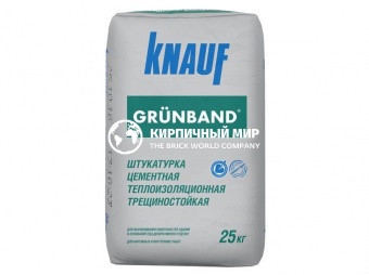 Knauf ЦЕМЕНТНАЯ ШТУКАТУРКА "ГРЮНБАНД", 25 кг